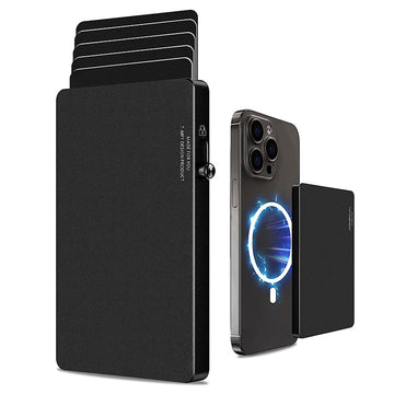 TOYFID All-Aluminum Pop Up Slide Rfid Slim Basic Card personalized wallet for men-0